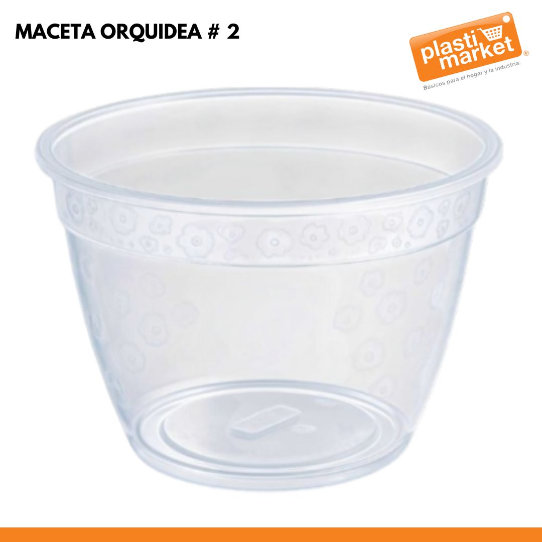 MACETA ORQUIDEA # 2