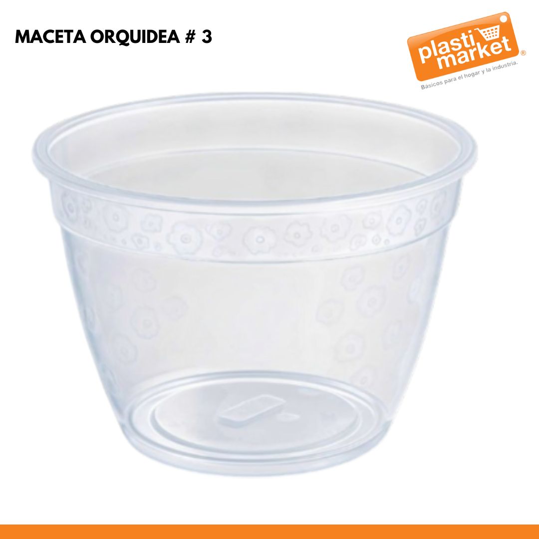 MACETA ORQUIDEA # 3