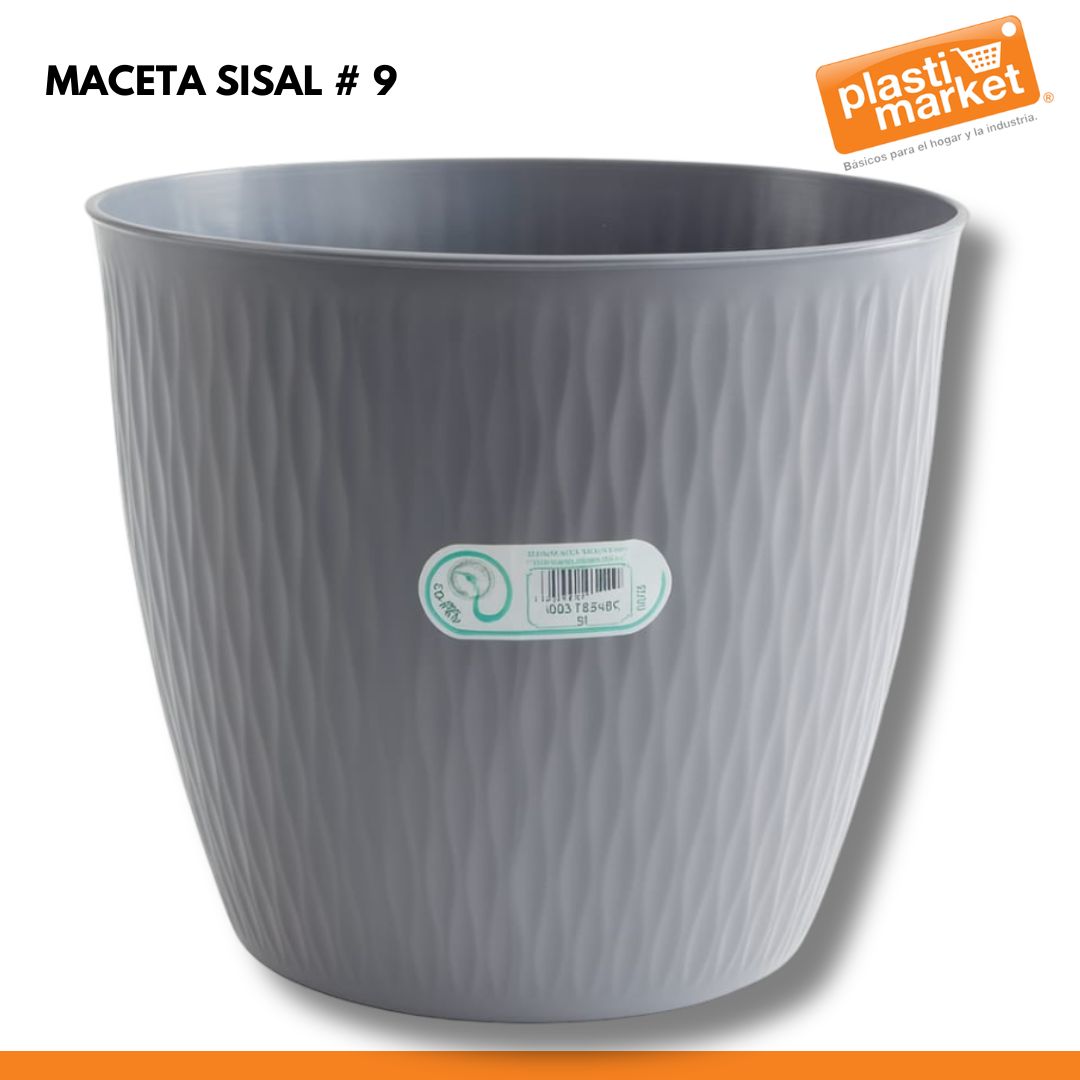 MACETA SISAL # 9