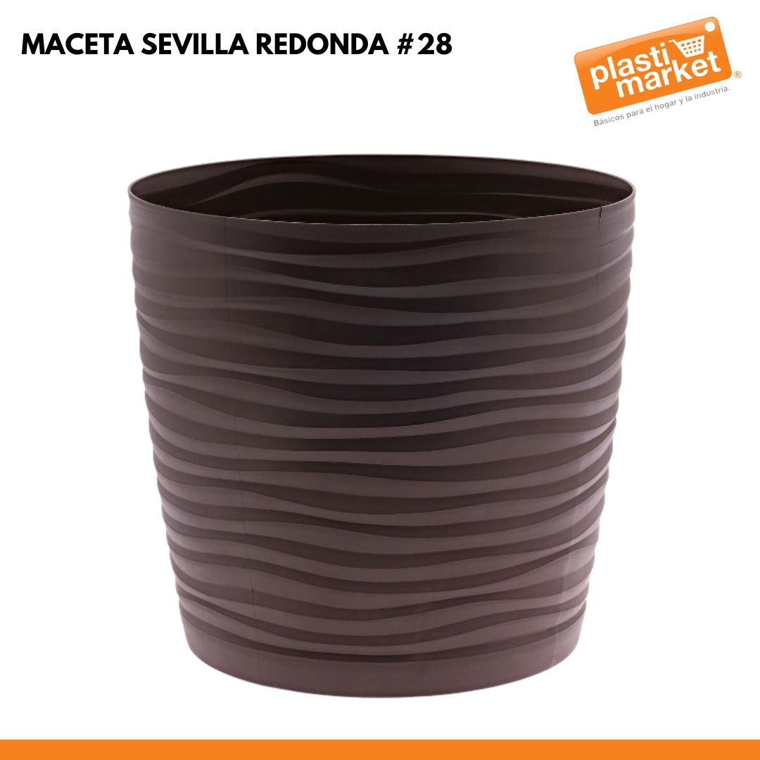 MACETA SEVILLA REDONDA #28