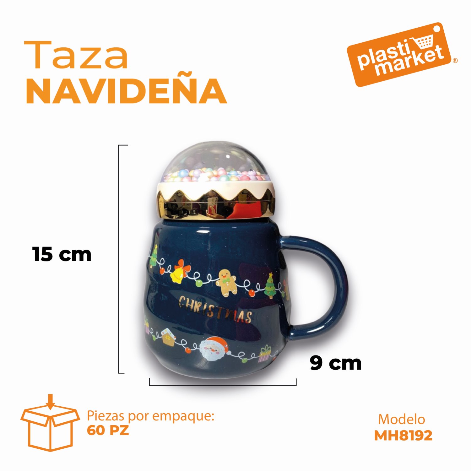 MH8192 TAZA NAVIDEÑA+