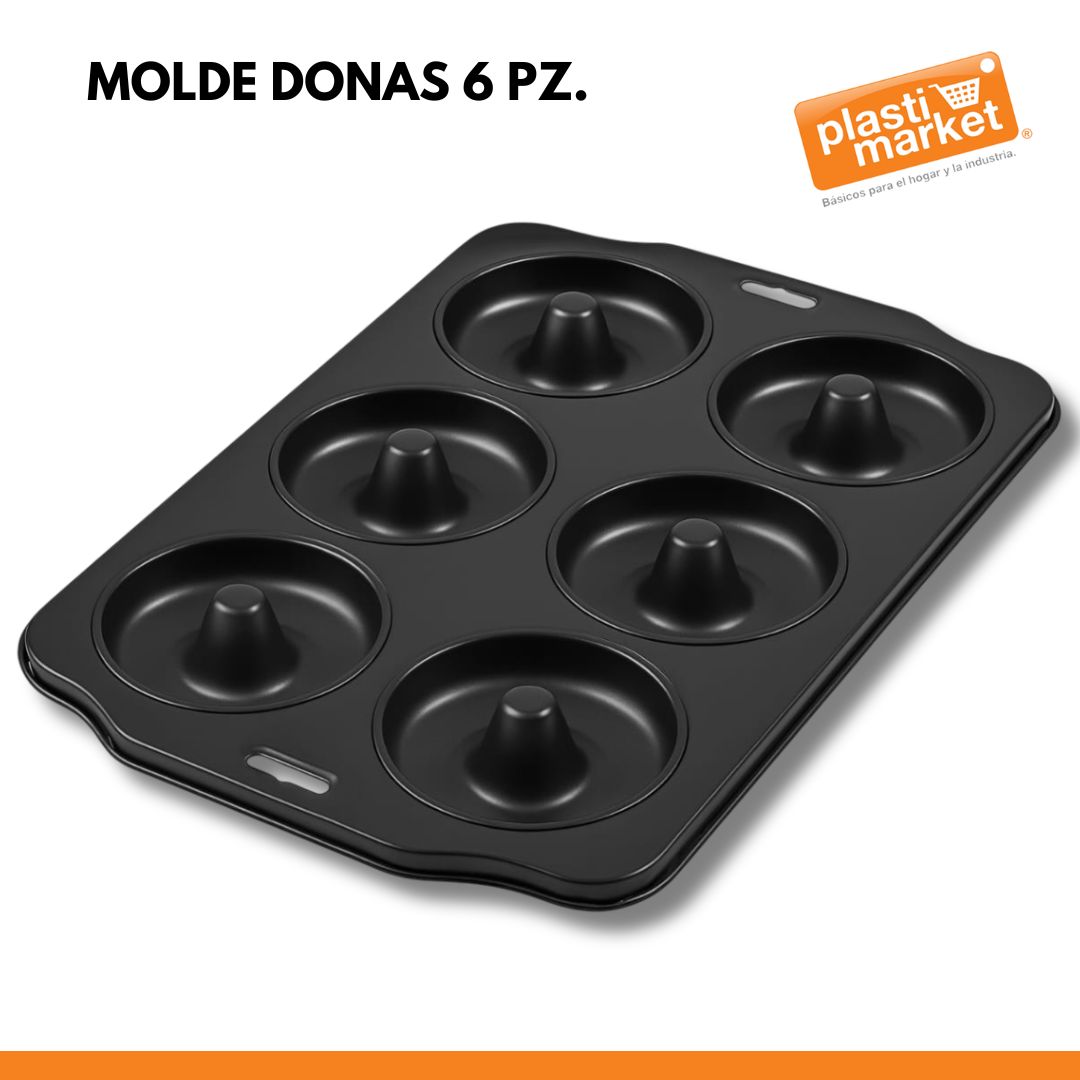 MOLDE DONAS 6 PZ.