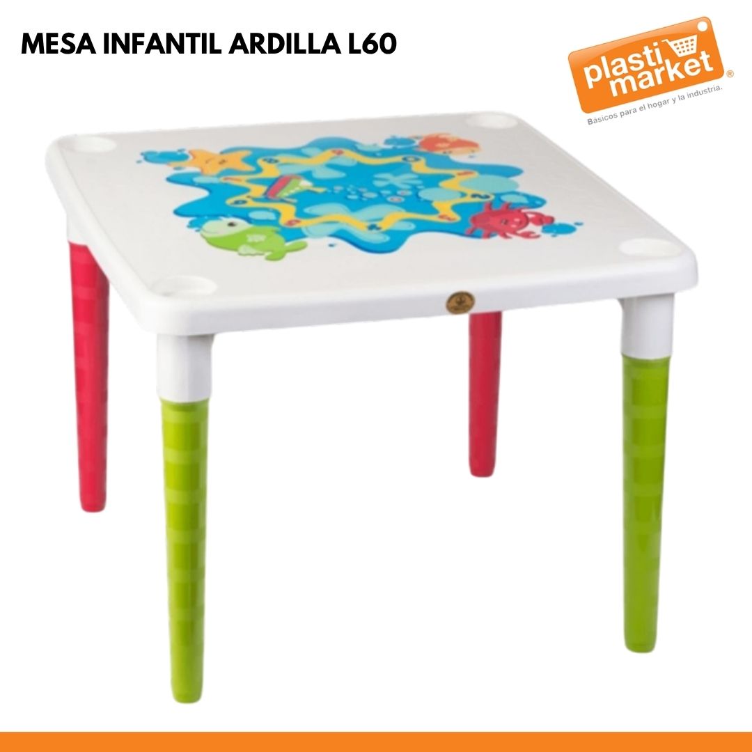 MESA INFANTIL ARDILLA L60