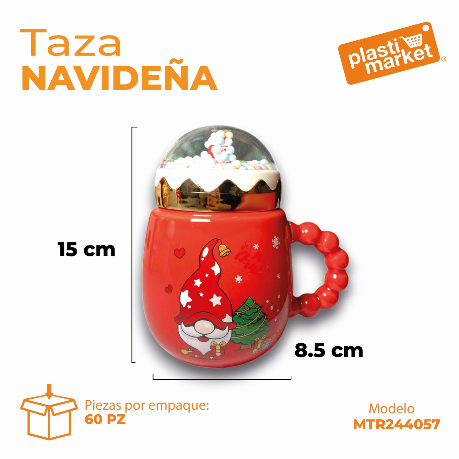 MTR244057 TAZA NAVIDEÑA