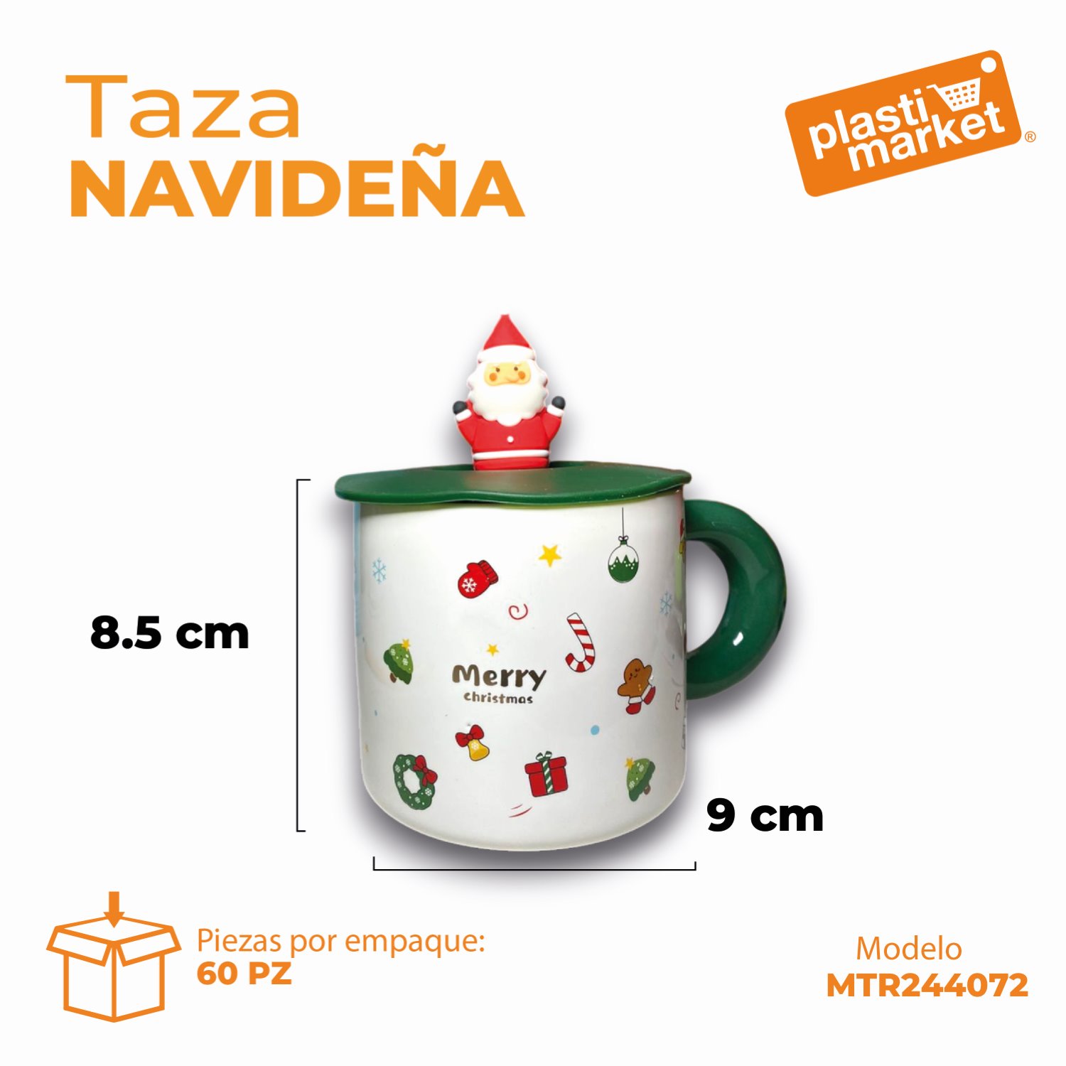 MTR244072 TAZA NAVIDEÑA