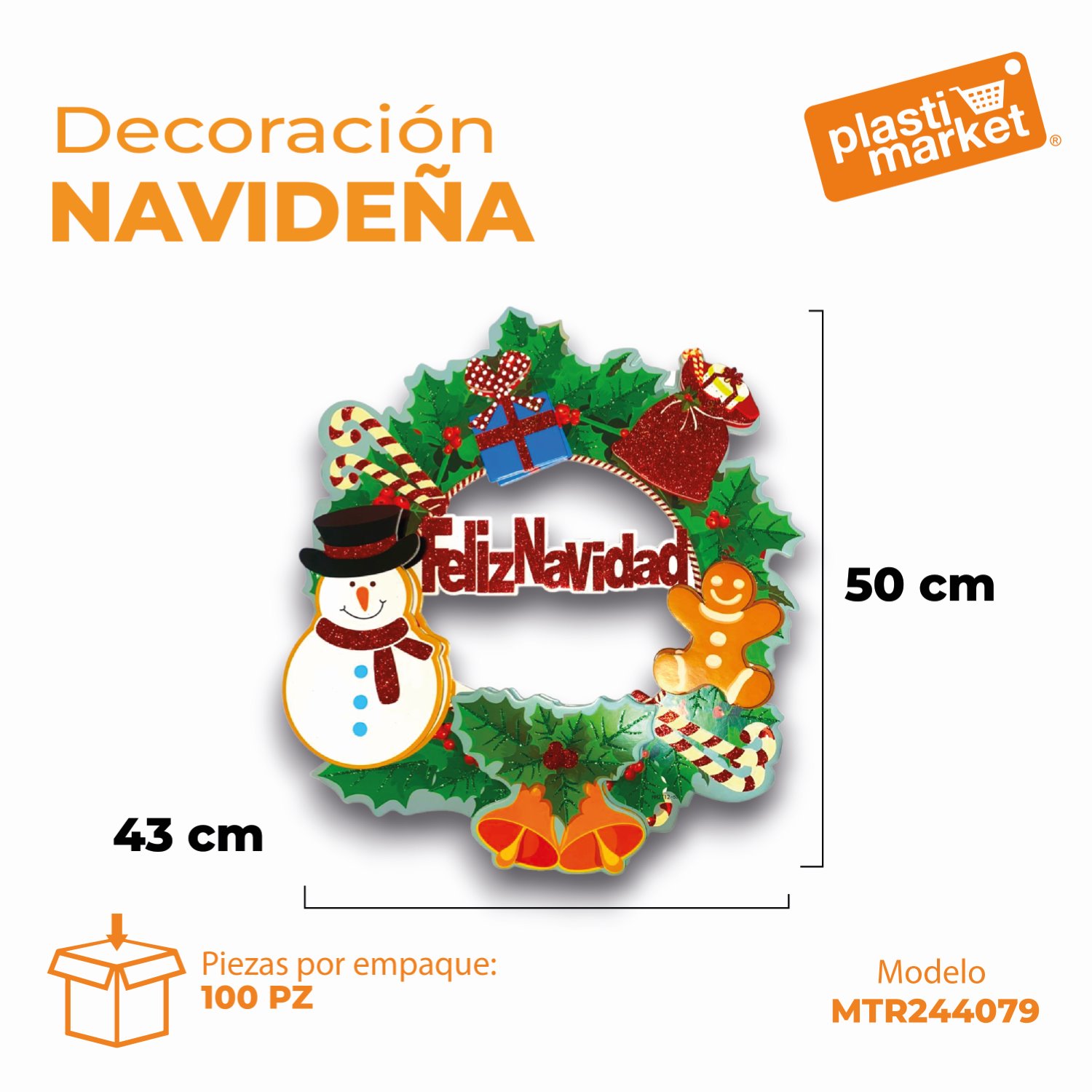 MTR244079 DECORACION NAVIDEÑA