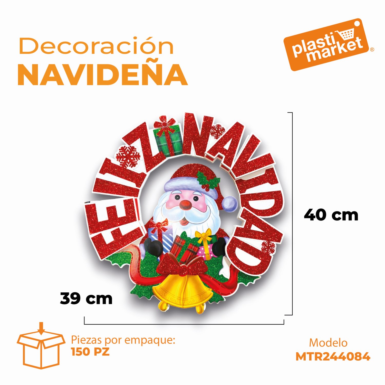 MTR244084 DECORACION NAVIDEÑA