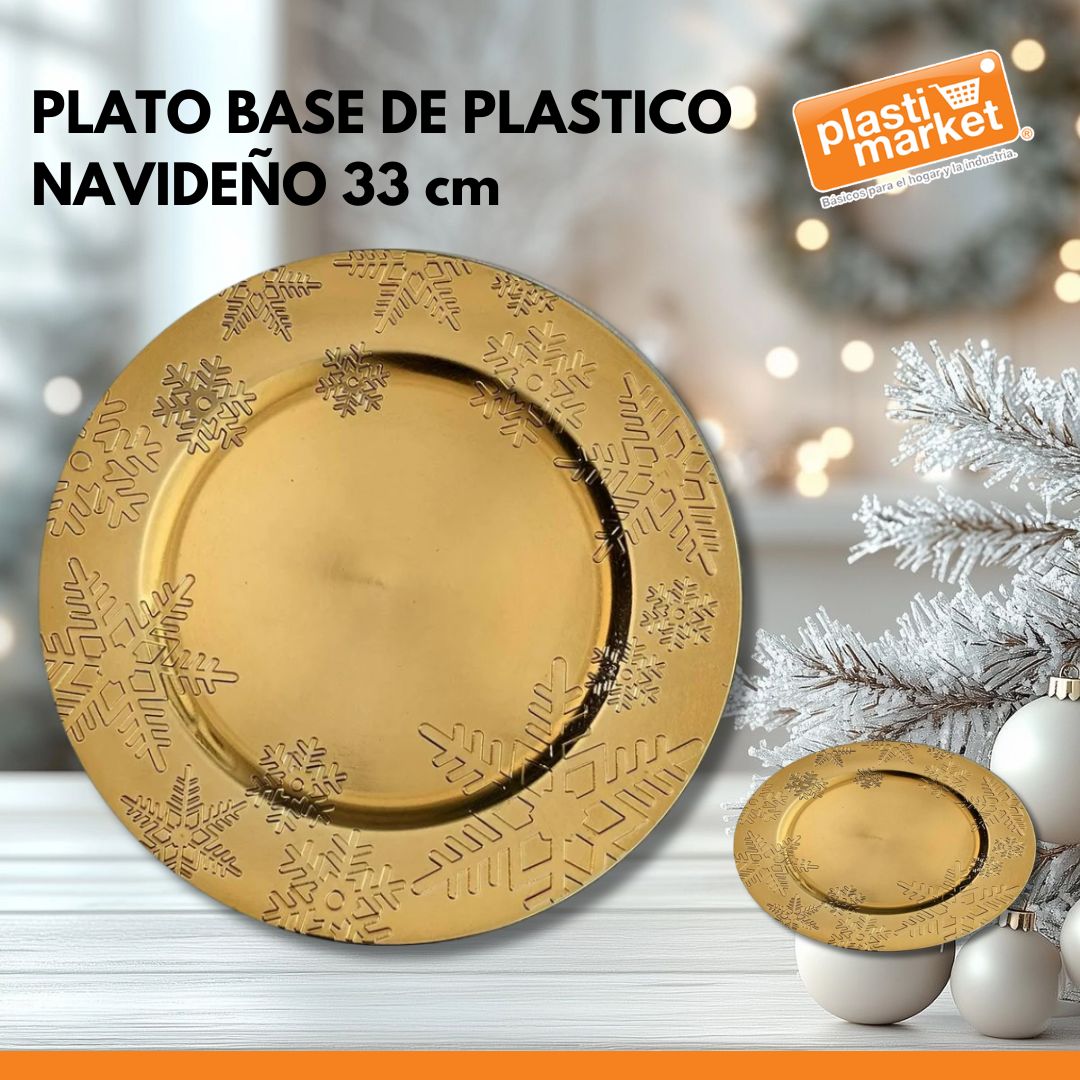 MTR244158 PLATO BASE DE PLASTICO
