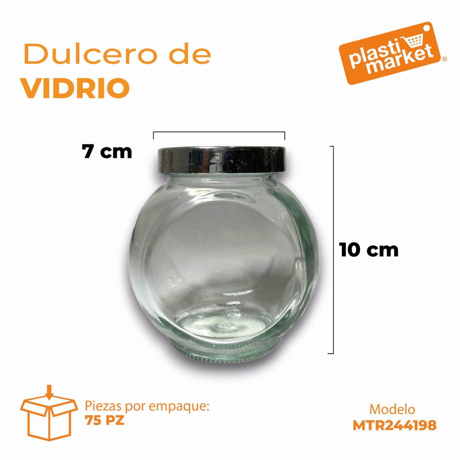 MTR244198 DULCERO DE VIDRIO