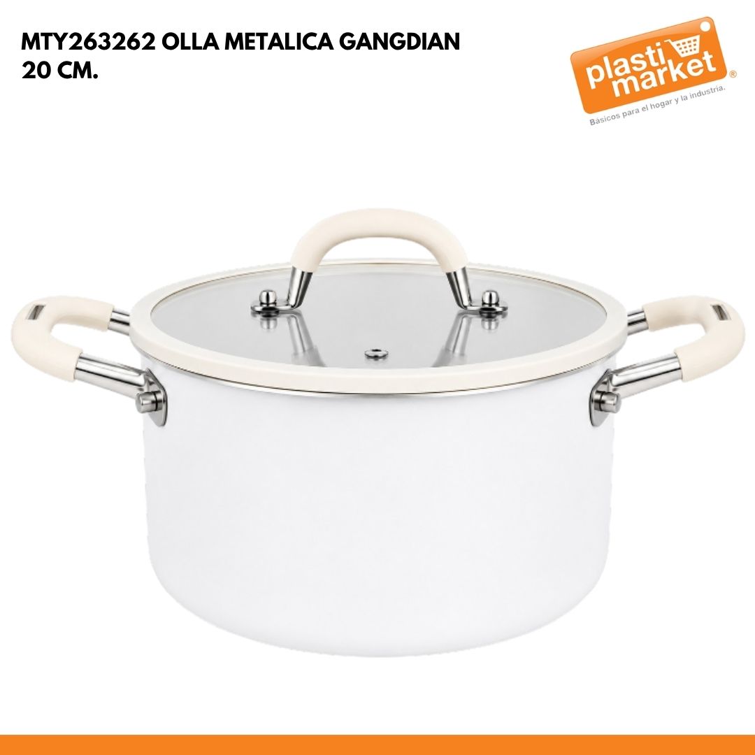 MTY263262 OLLA METALICA GANGDIAN 20 CM.