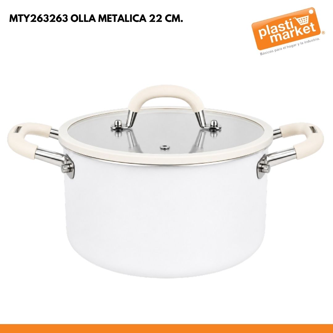 MTY263263 OLLA METALICA GANGDIAN 22 CM.