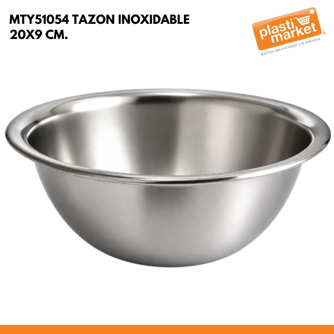 MTY51054 TAZON INOXIDABLE 20X9 CM.