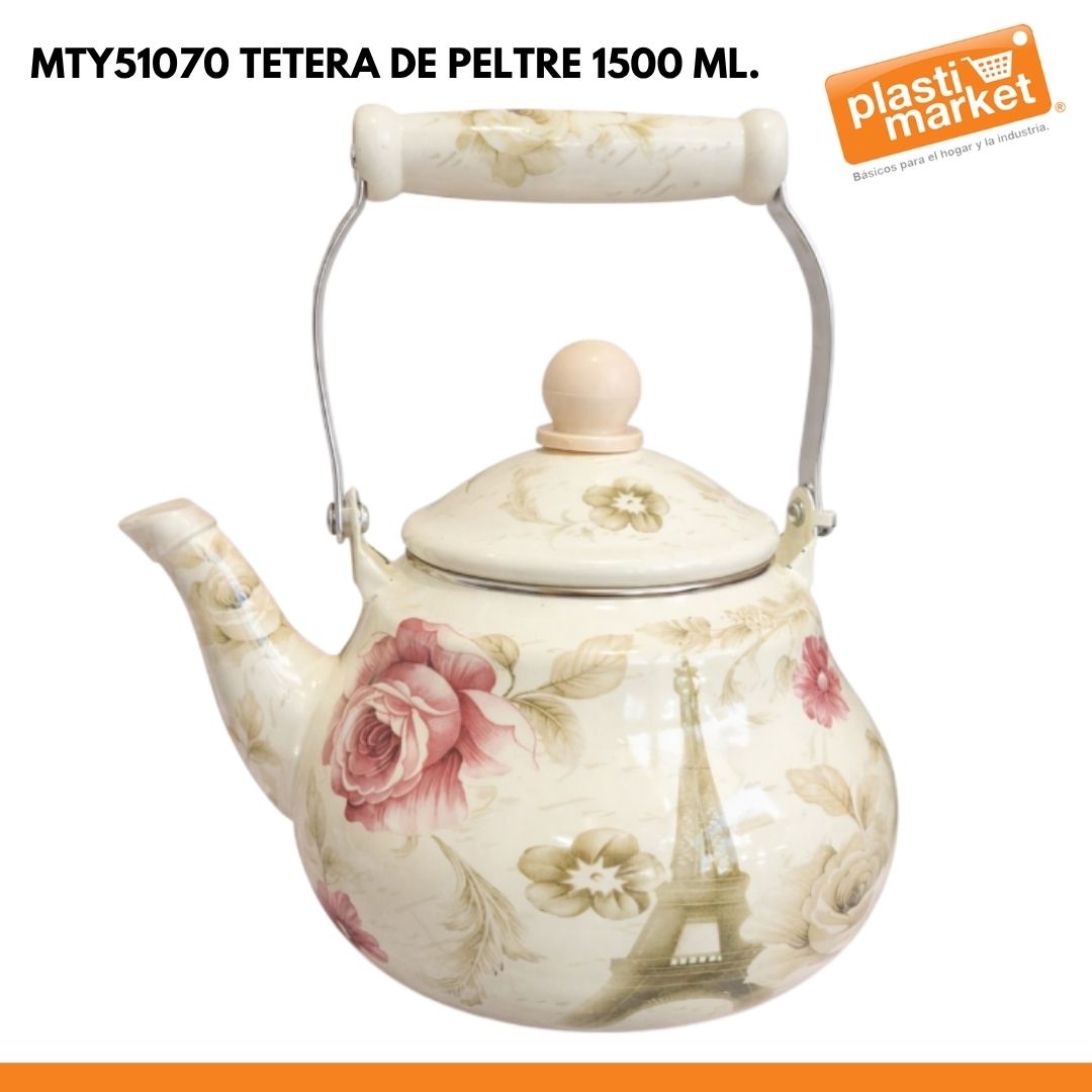 MTY51070 TETERA PORCELANIZADA 1500 ML.