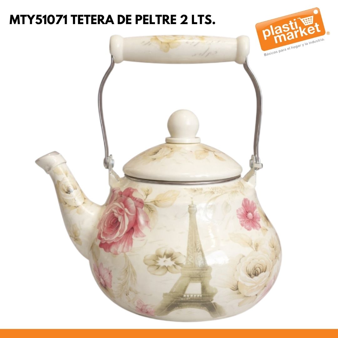 MTY51071 TETERA PORCELANIZADA 2 LTS.