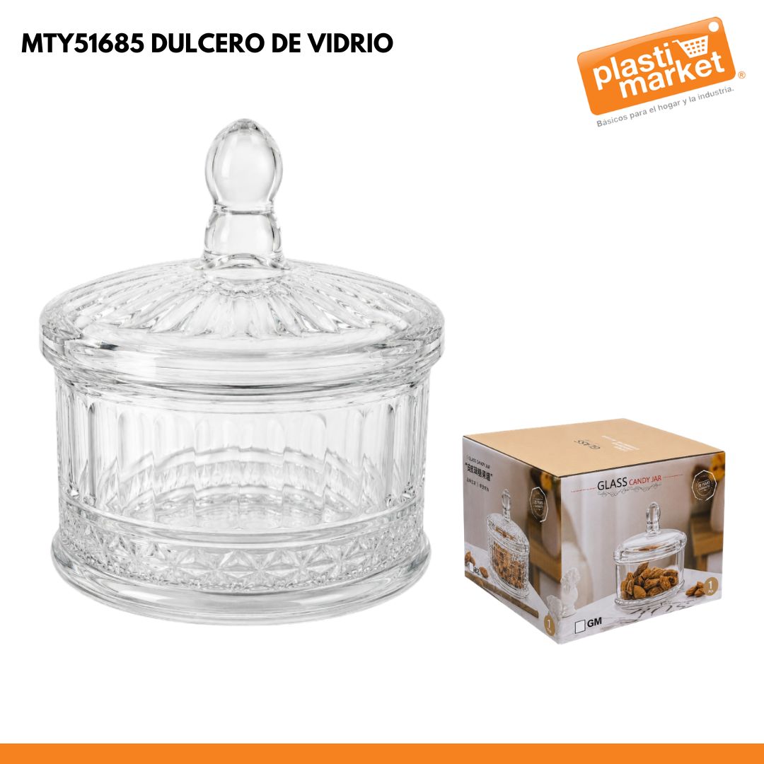 MTY51685 DULCERO DE VIDRIO