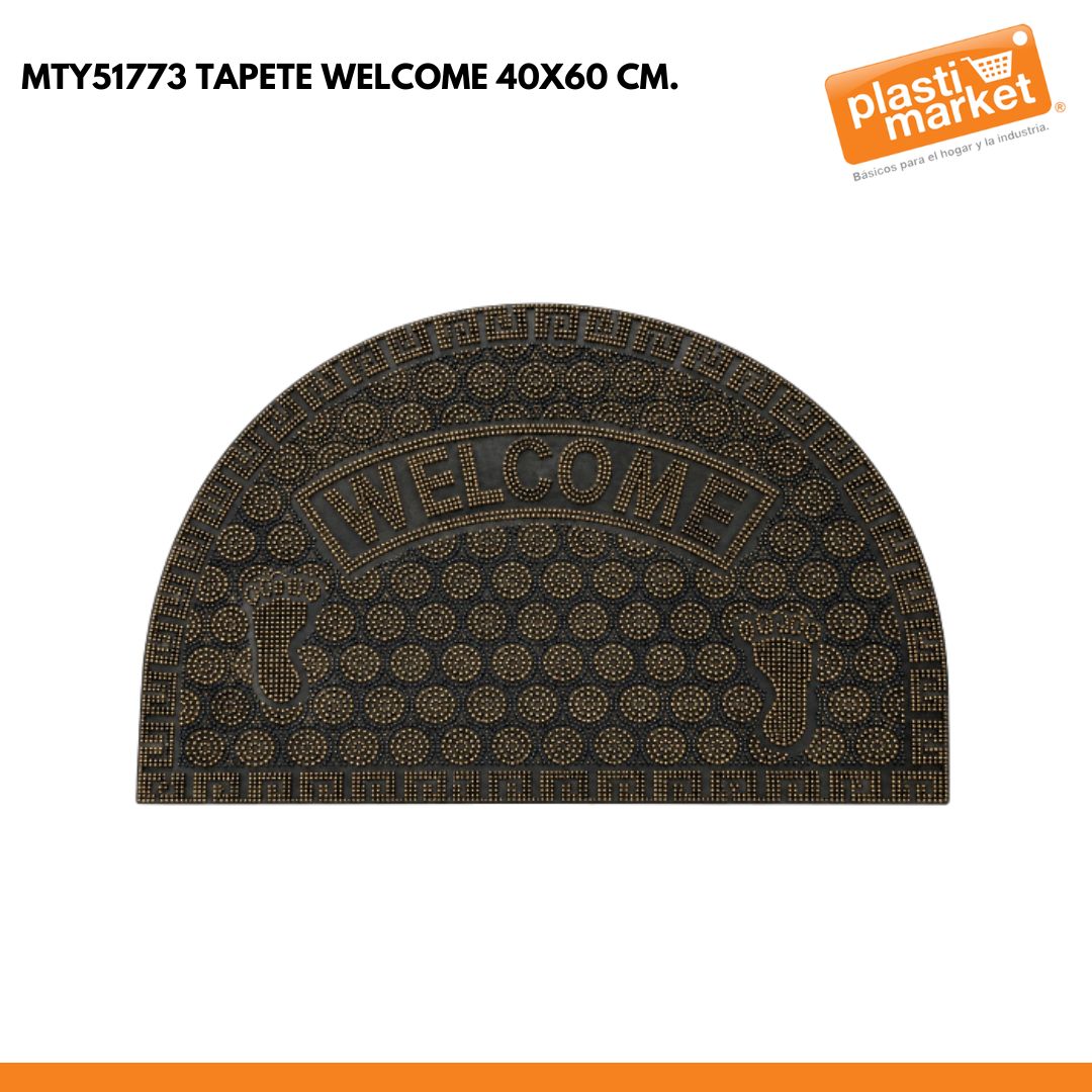 MTY51773 TAPETE WELCOME 40X60 CM.