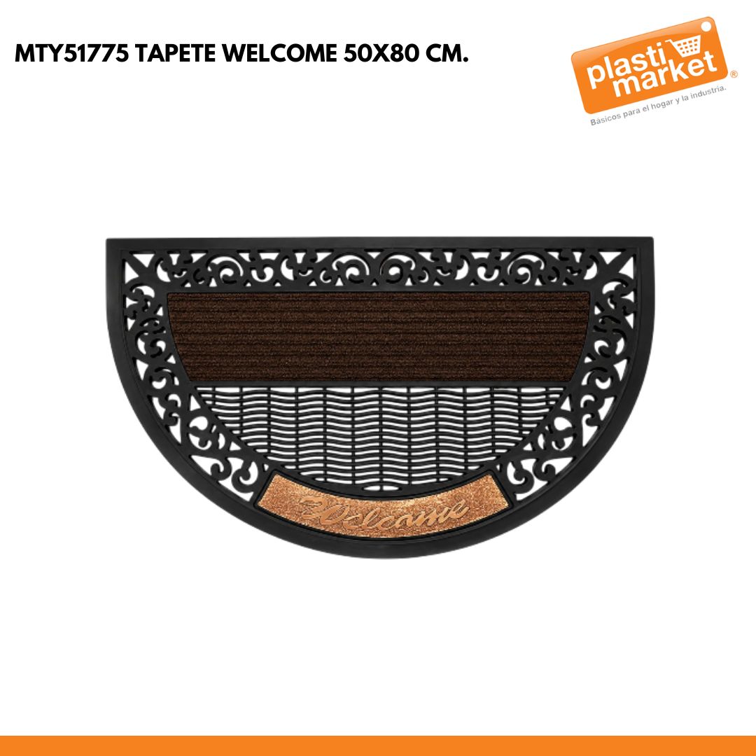 MTY51775 TAPETE WELCOME 50X80 CM.