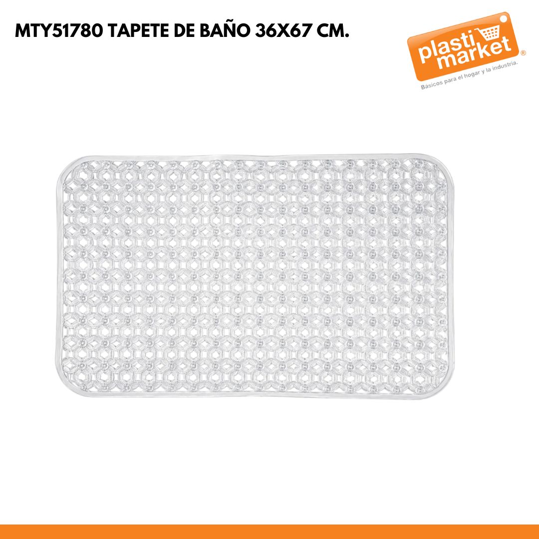 MTY51780 TAPETE DE BAÑO 36X67 CM.