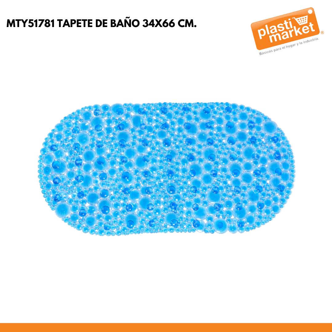 MTY51781 TAPETE DE BAÑO 34X66 CM.