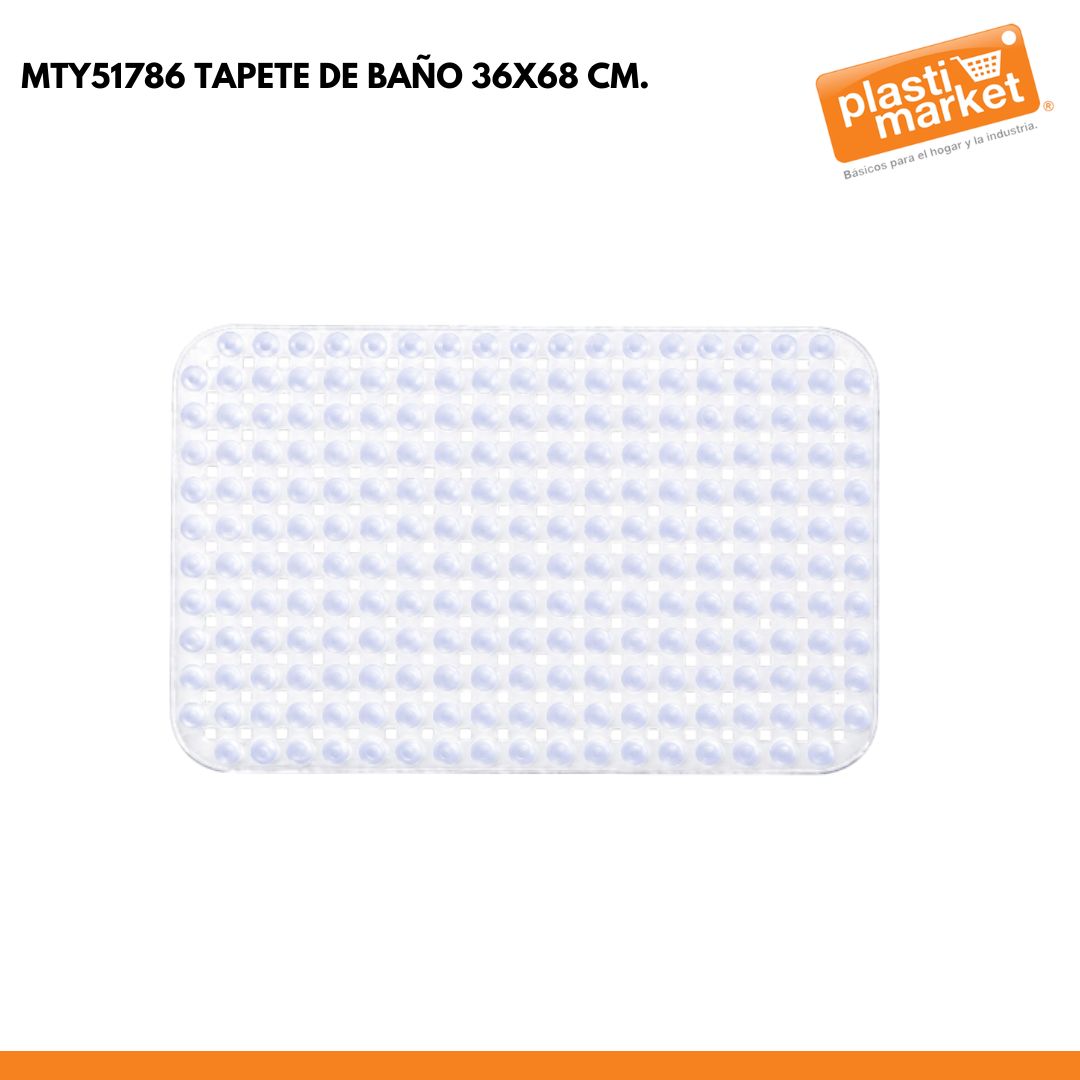 MTY51786 TAPETE DE BAÑO 36X68 CM.