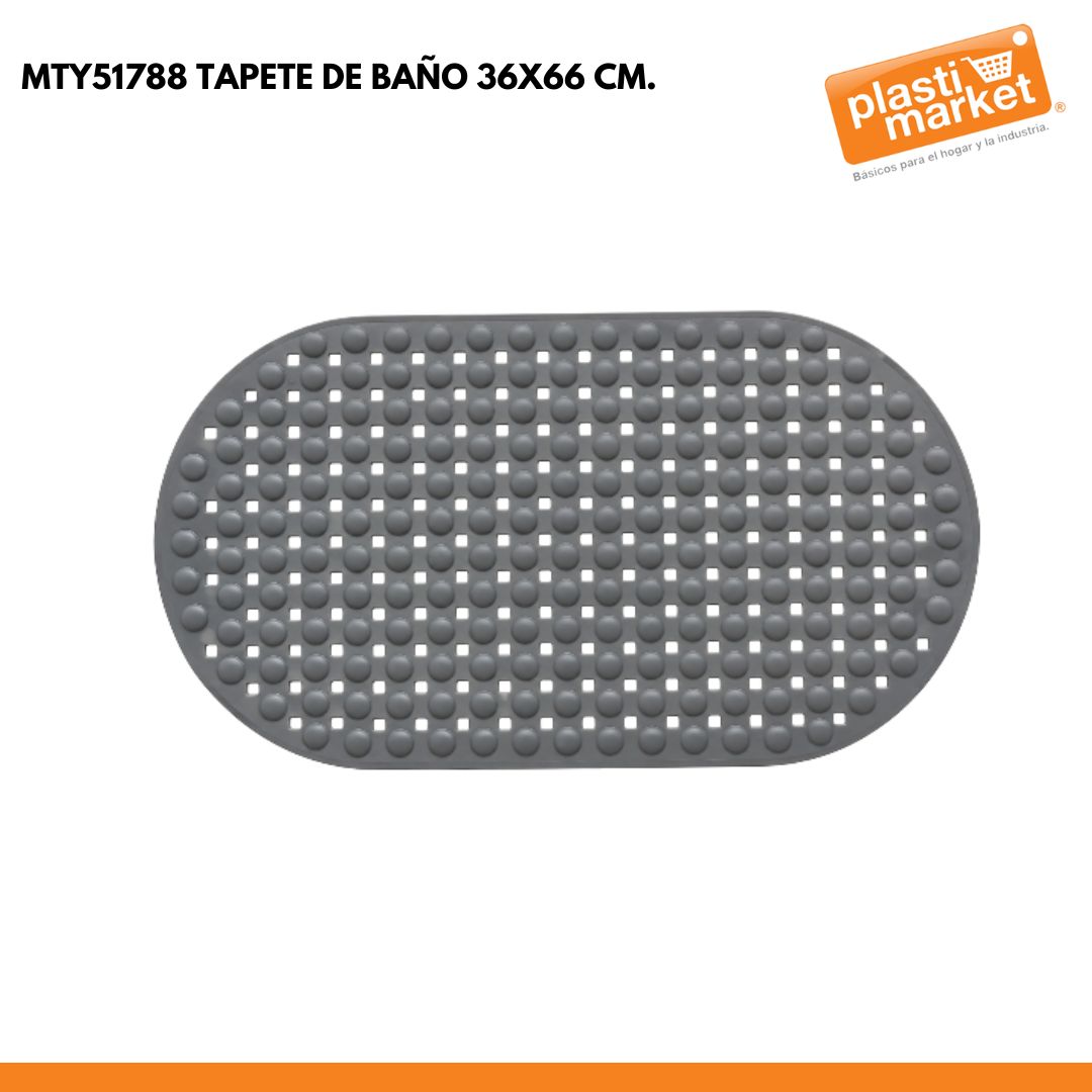 MTY51788 TAPETE DE BAÑO 36X66 CM.