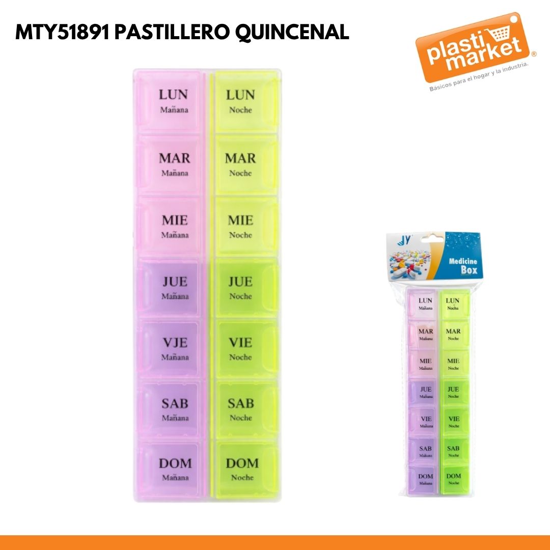 MTY51891 PASTILLERO QUINCENAL