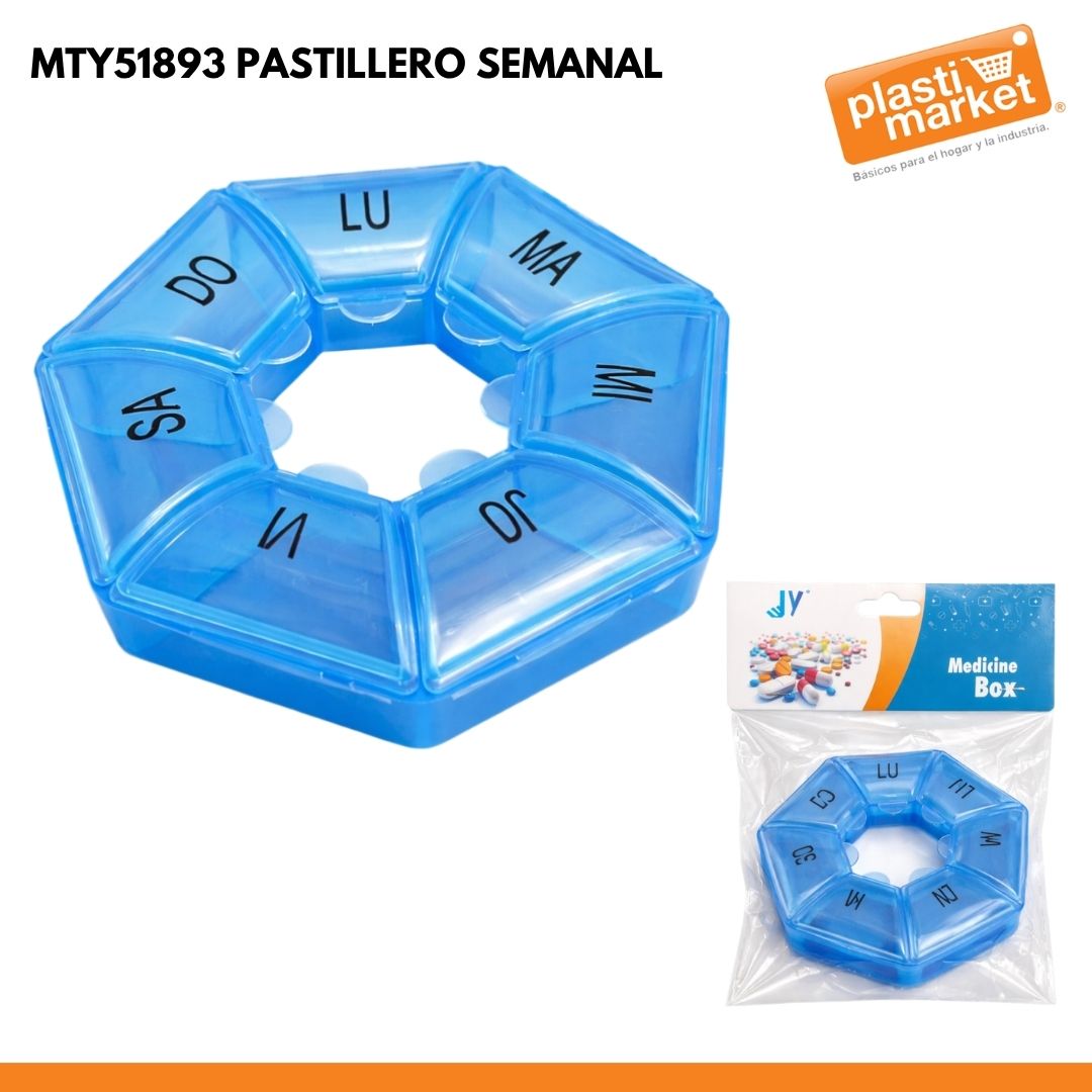 MTY51893 PASTILLERO SEMANAL