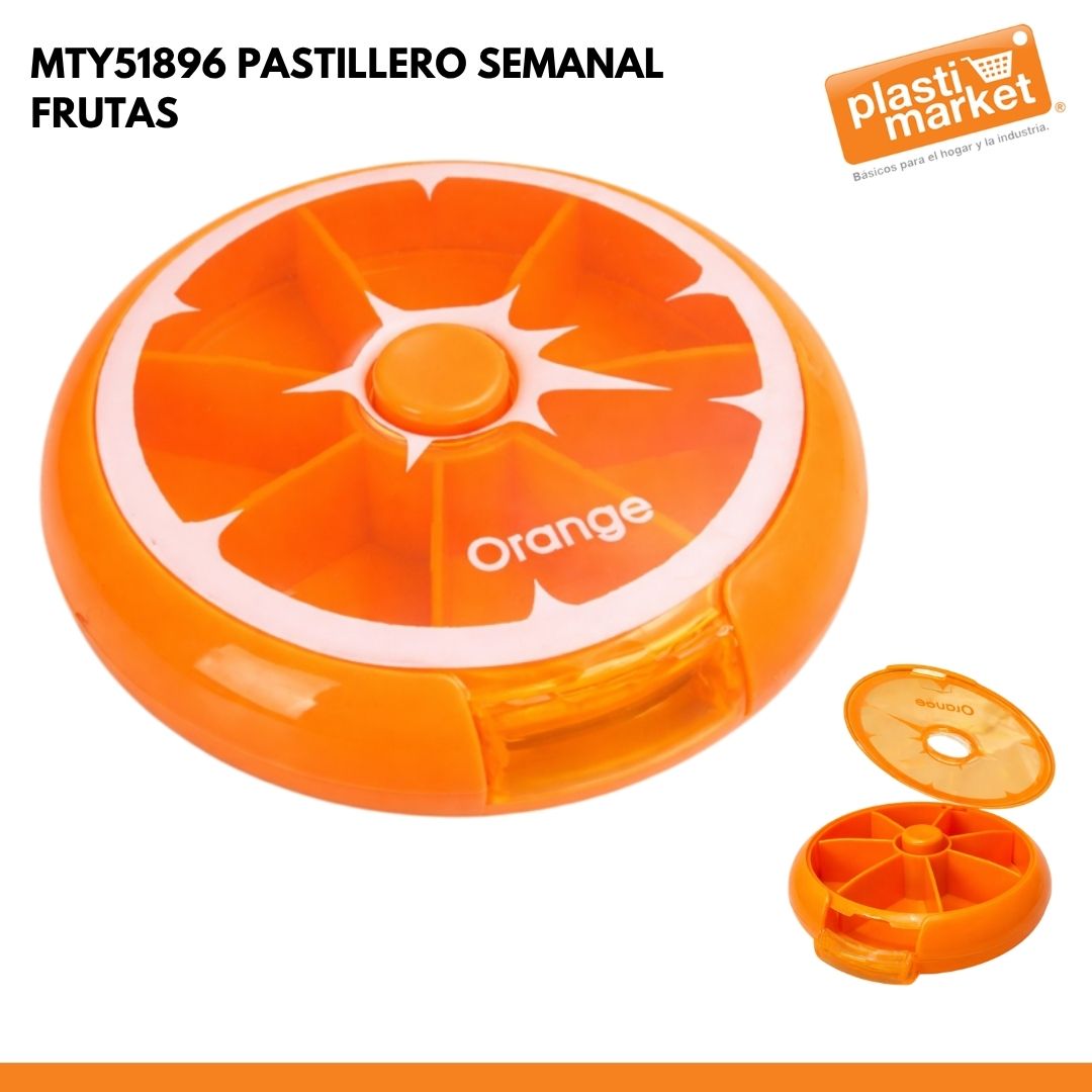 MTY51896 PASTILLERO SEMANAL FRUTAS