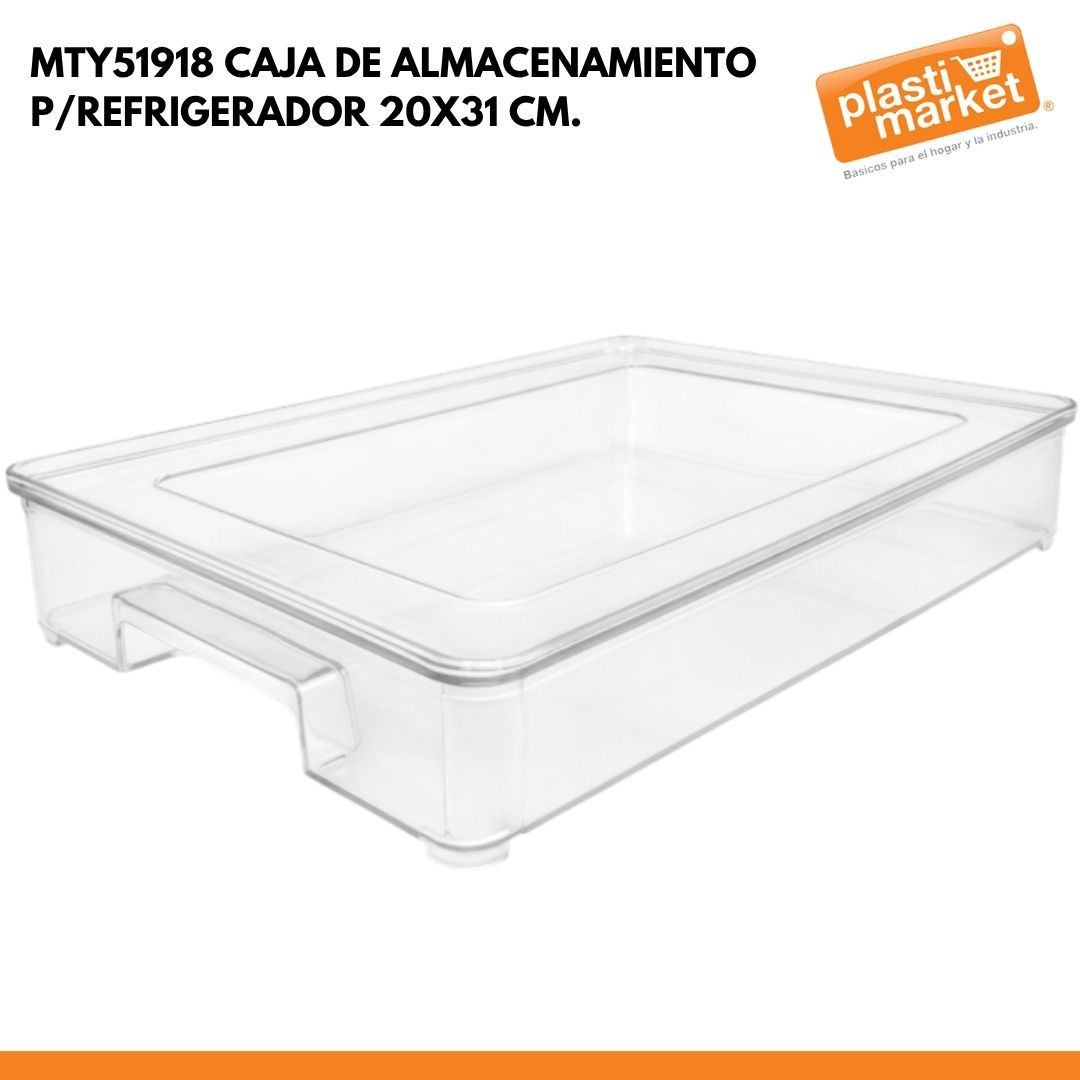 MTY51918 CAJA DE ALMACENAMIENTO P/REFRIGERADOR 20X31 CM.
