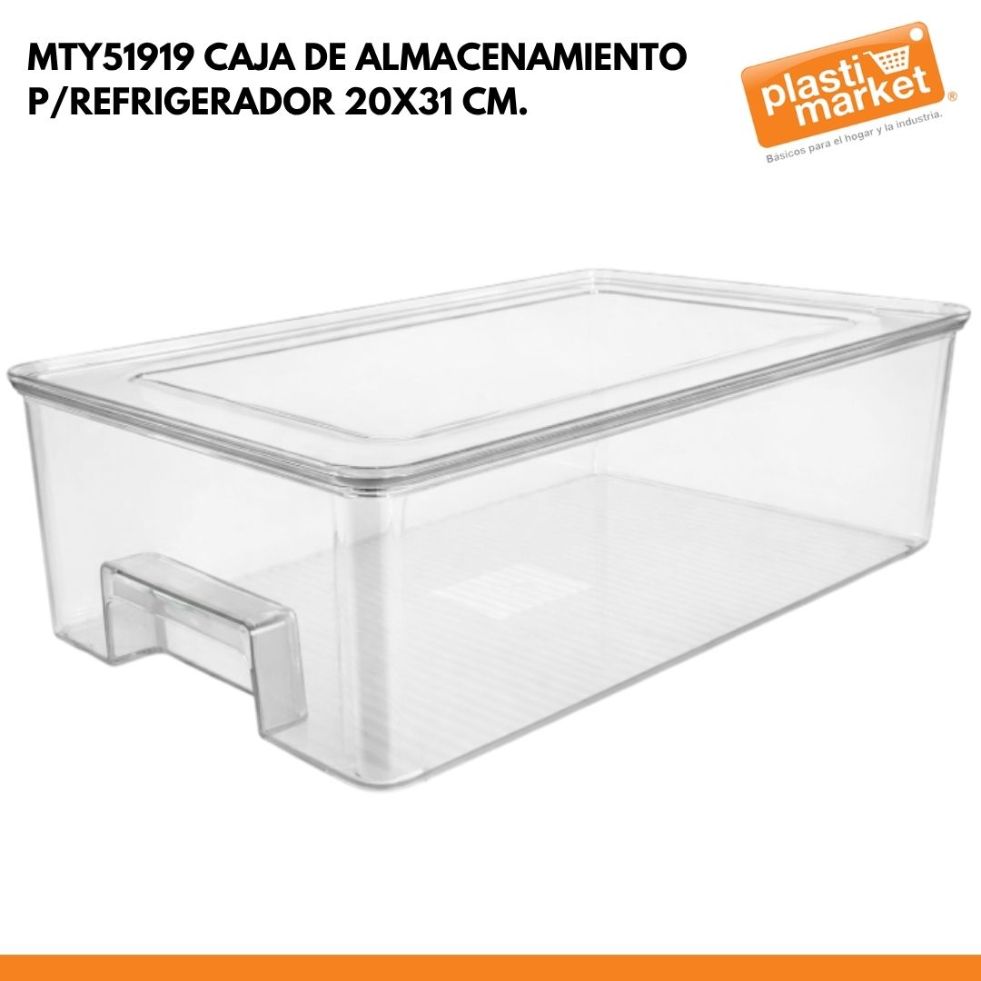 MTY51919 CAJA DE ALMACENAMIENTO P/REFRIGERADOR 20X31 CM.