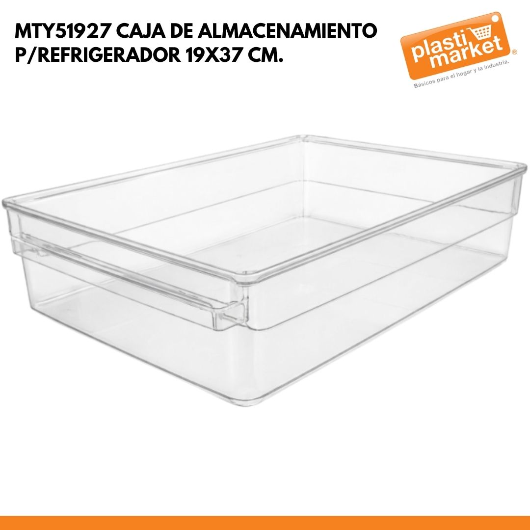 MTY51927 CAJA DE ALMACENAMIENTO P/REFRIGERADOR 19X37 CM.