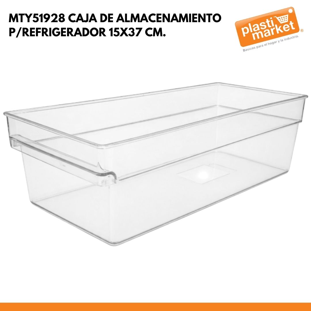 MTY51928 CAJA DE ALMACENAMIENTO P/REFRIGERADOR 15X37 CM.