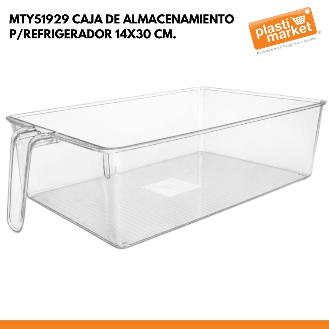 MTY51929 CAJA DE ALMACENAMIENTO P/REFRIGERADOR 14X30 CM.