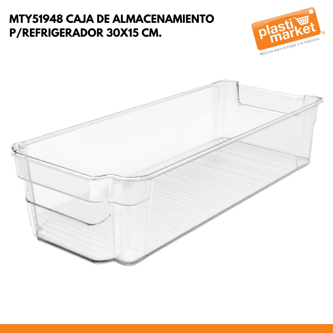 MTY51948 CAJA DE ALMACENAMIENTO P/REFRIGERADOR 30X15 CM.