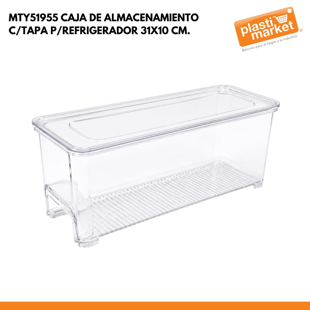 MTY51955 CAJA DE ALMACENAMIENTO P/REFRIGERADOR 31X10 CM.