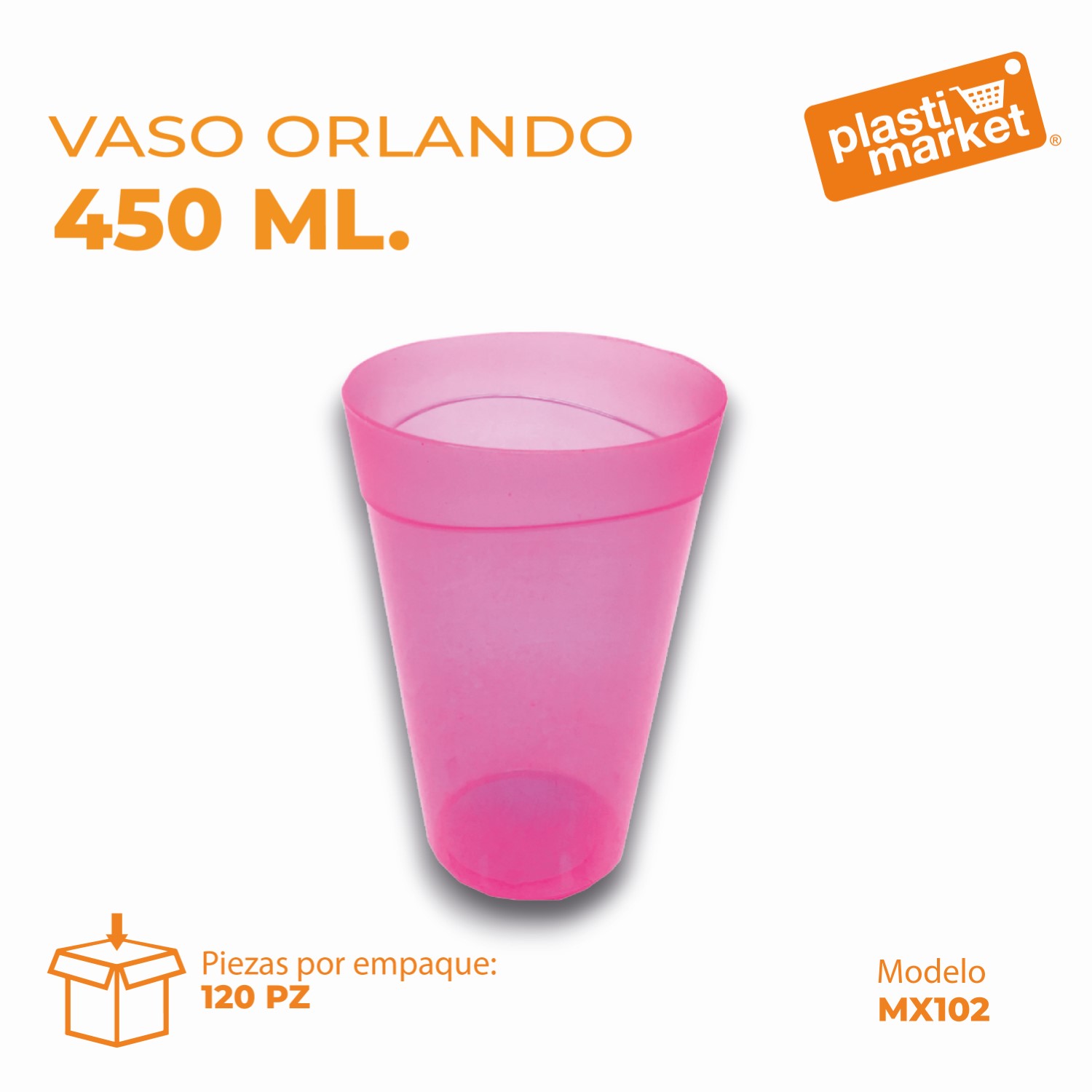 MX-102 VASO ORLANDO 450 ML.