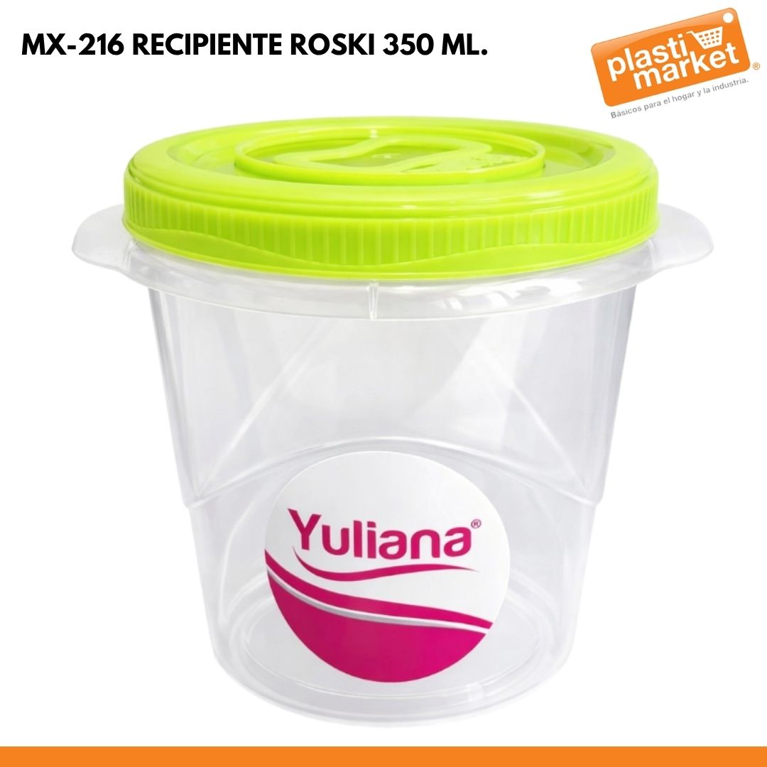 MX-216 RECIPIENTE ROSKI 350 ML.