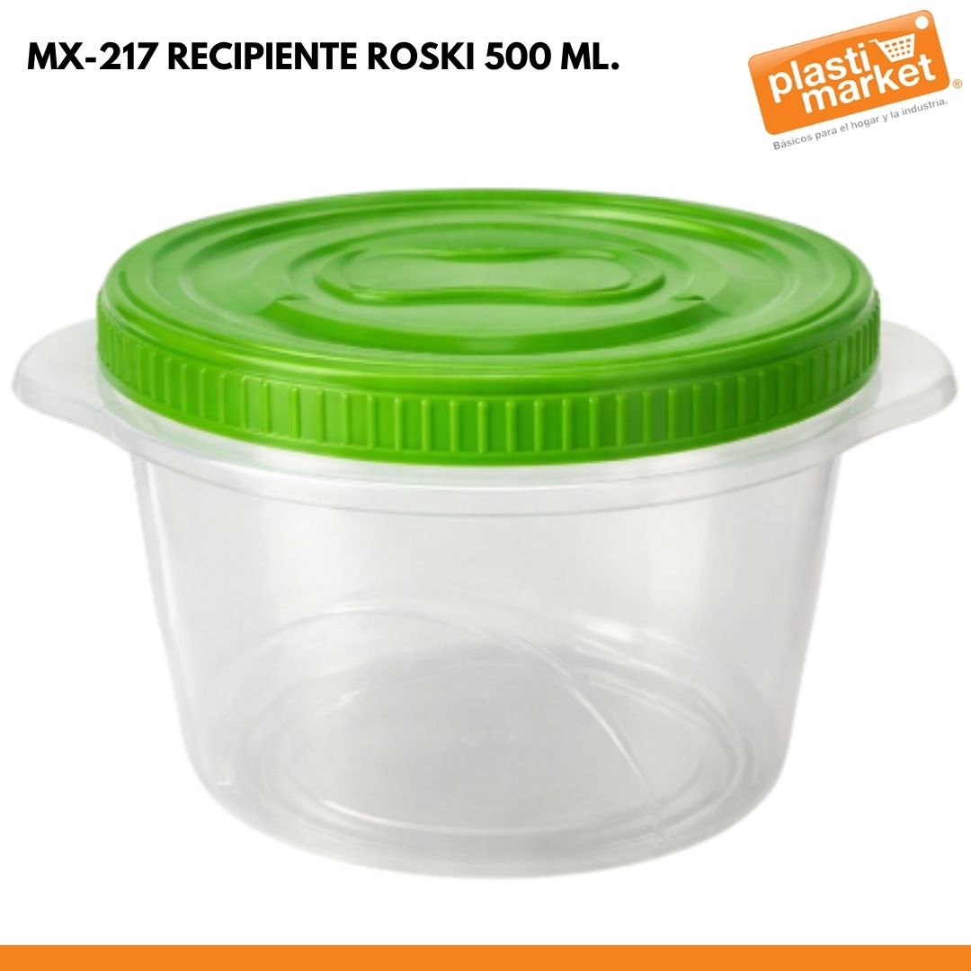MX-217 RECIPIENTE ROSKI 500 ML.