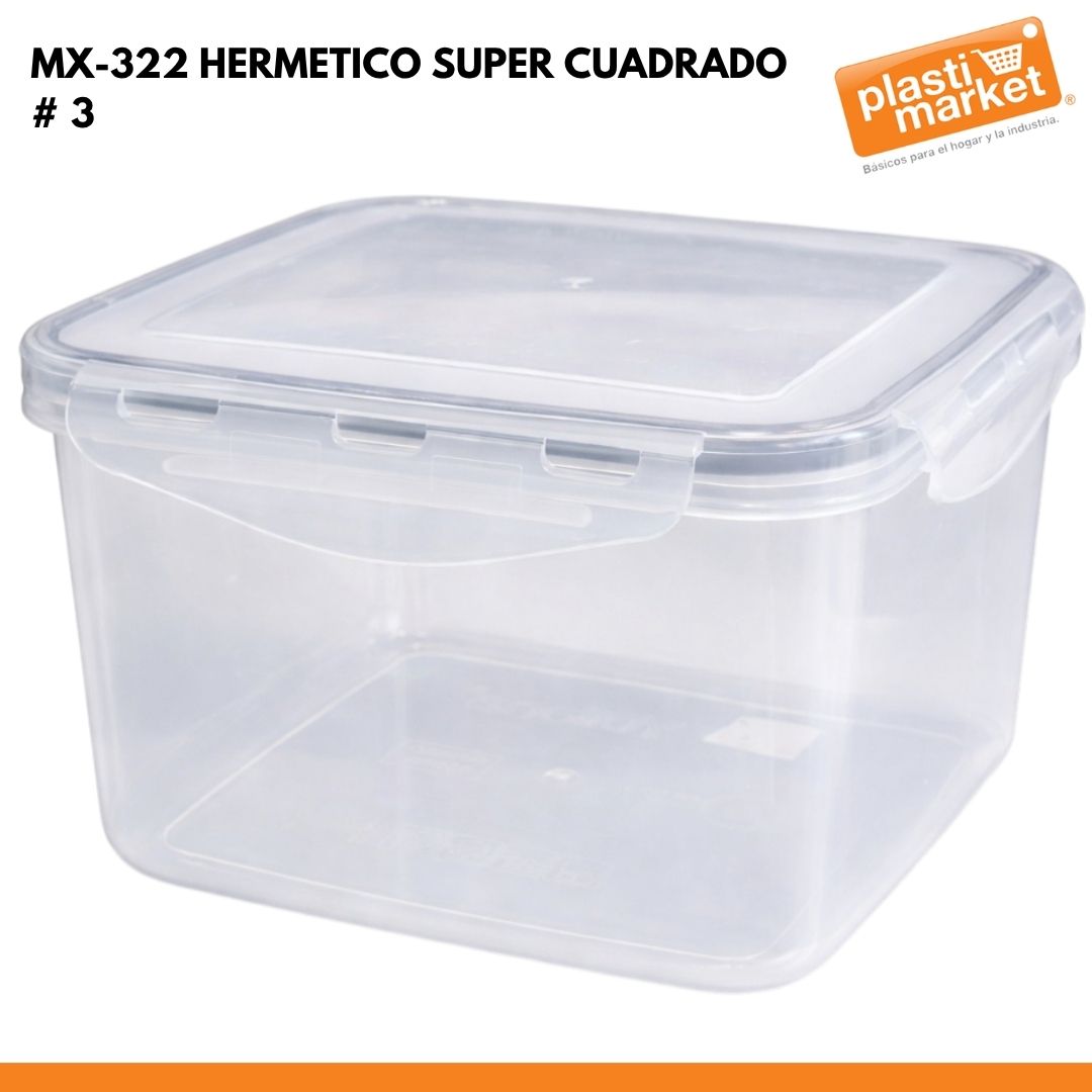 MX-322 HERMETICO SUPER CUADRADO # 3