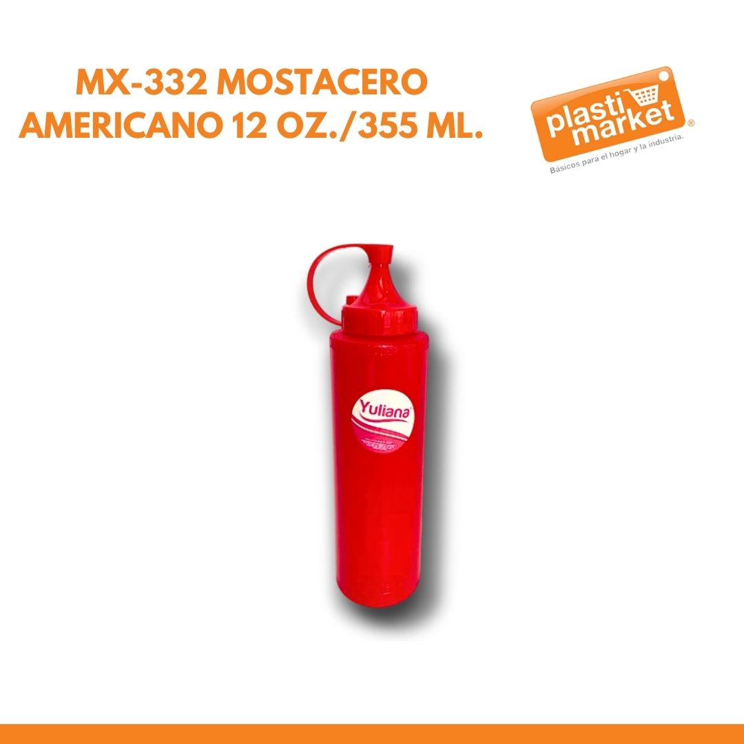 MX-332 MOSTACERO AMERICANO 12 OZ./355 ML.