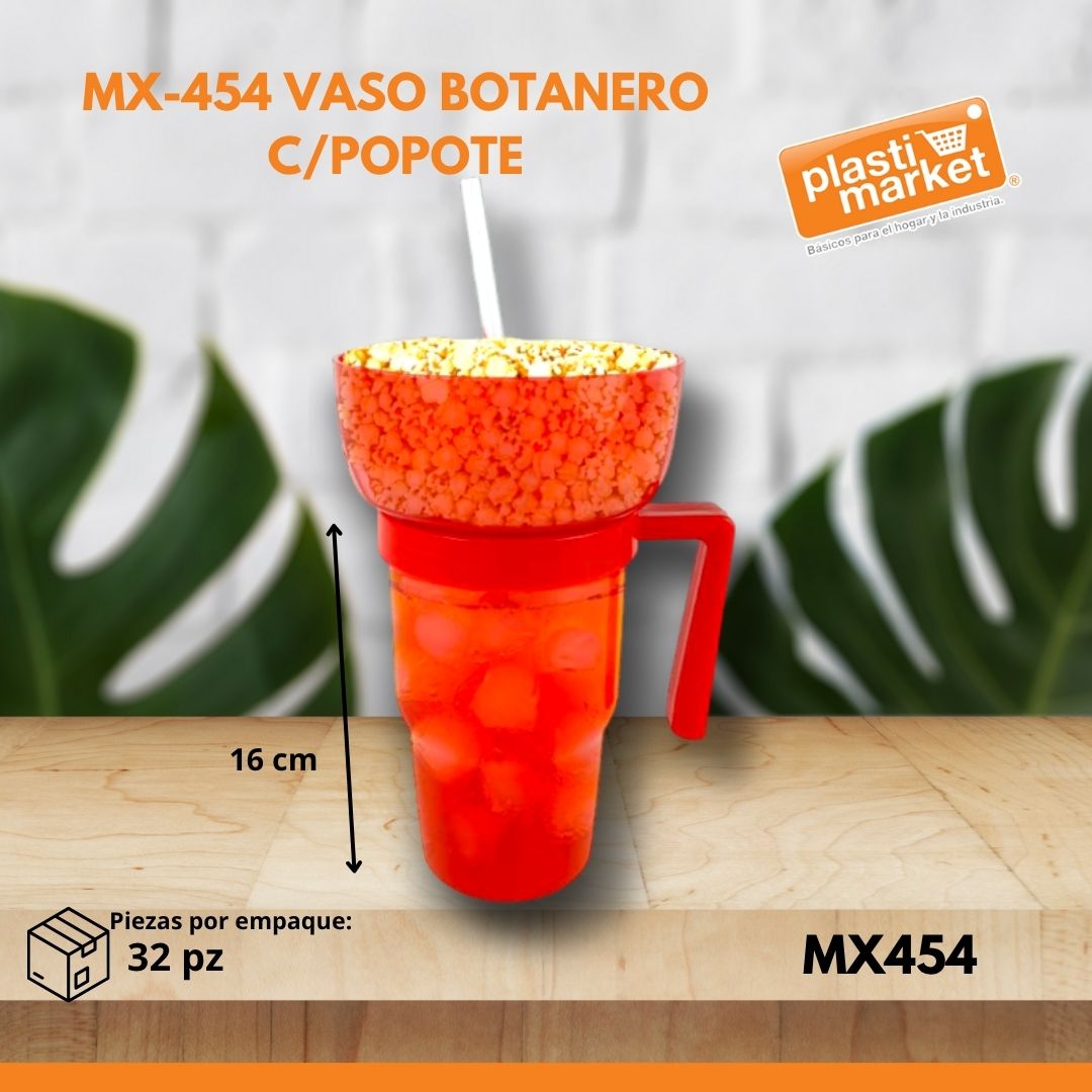 MX-454 VASO BOTANERO C/POPOTE