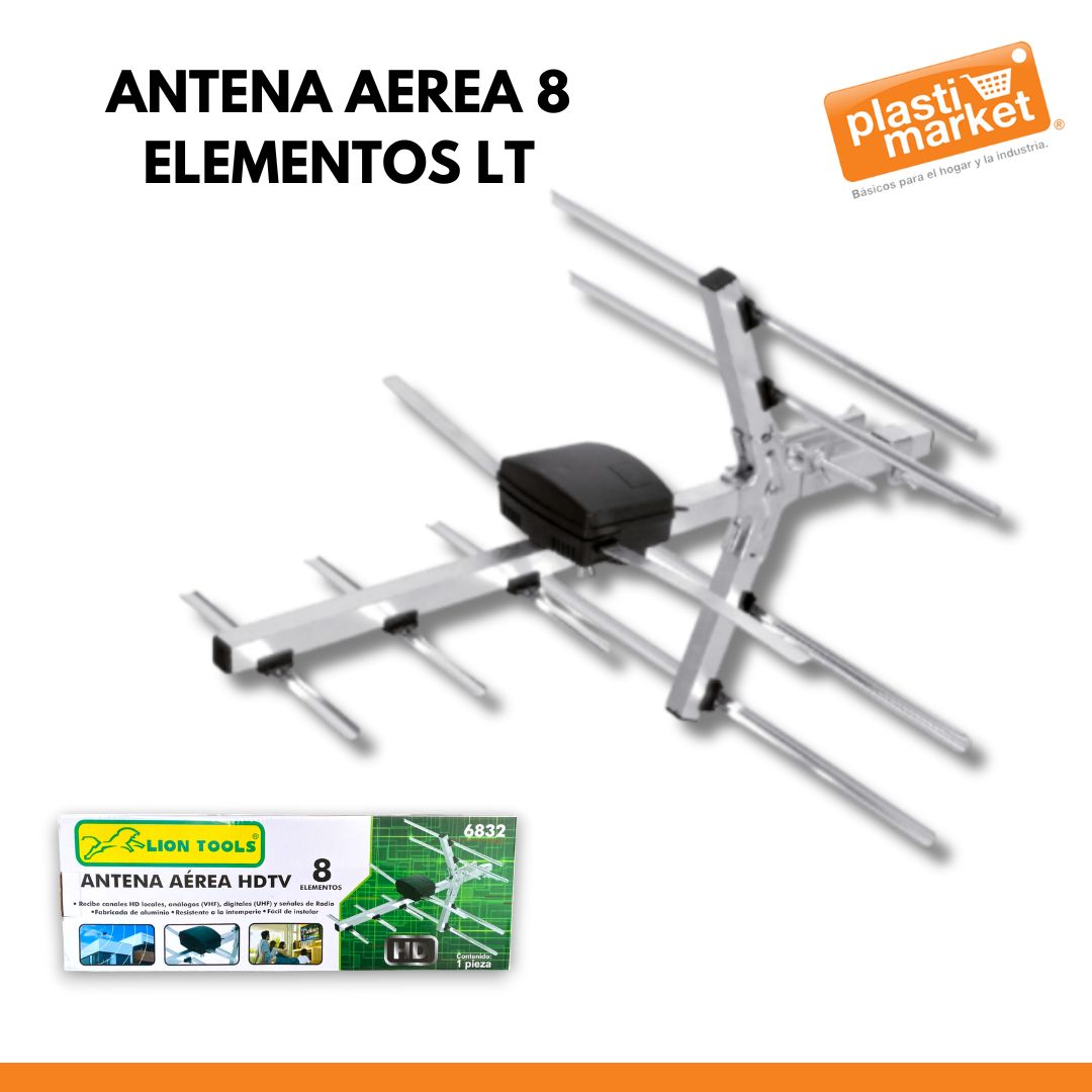6832 ANTENA AEREA 8 ELEMENTOS LT