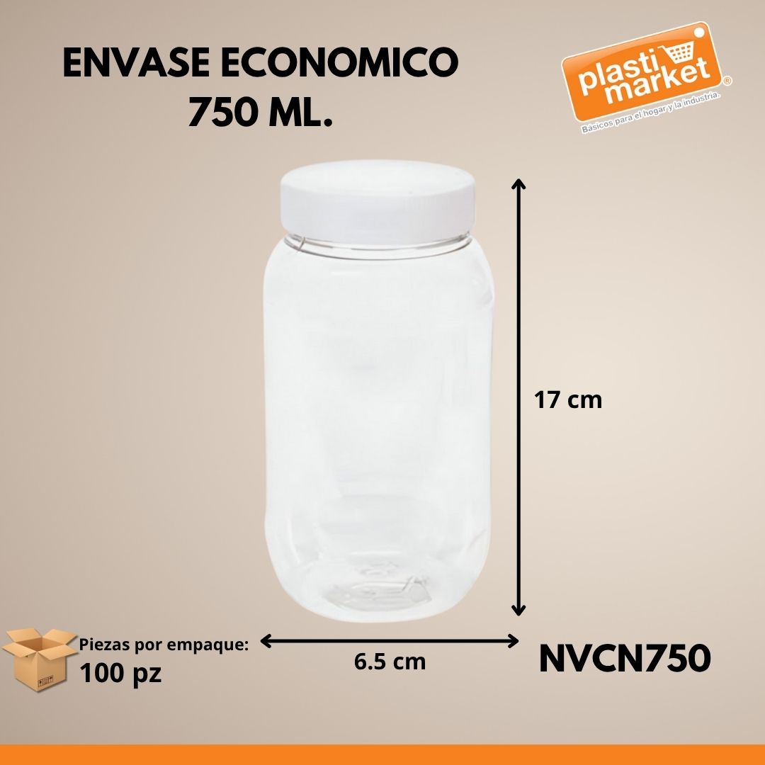 ENVASE ECONOMICO 750 ML.