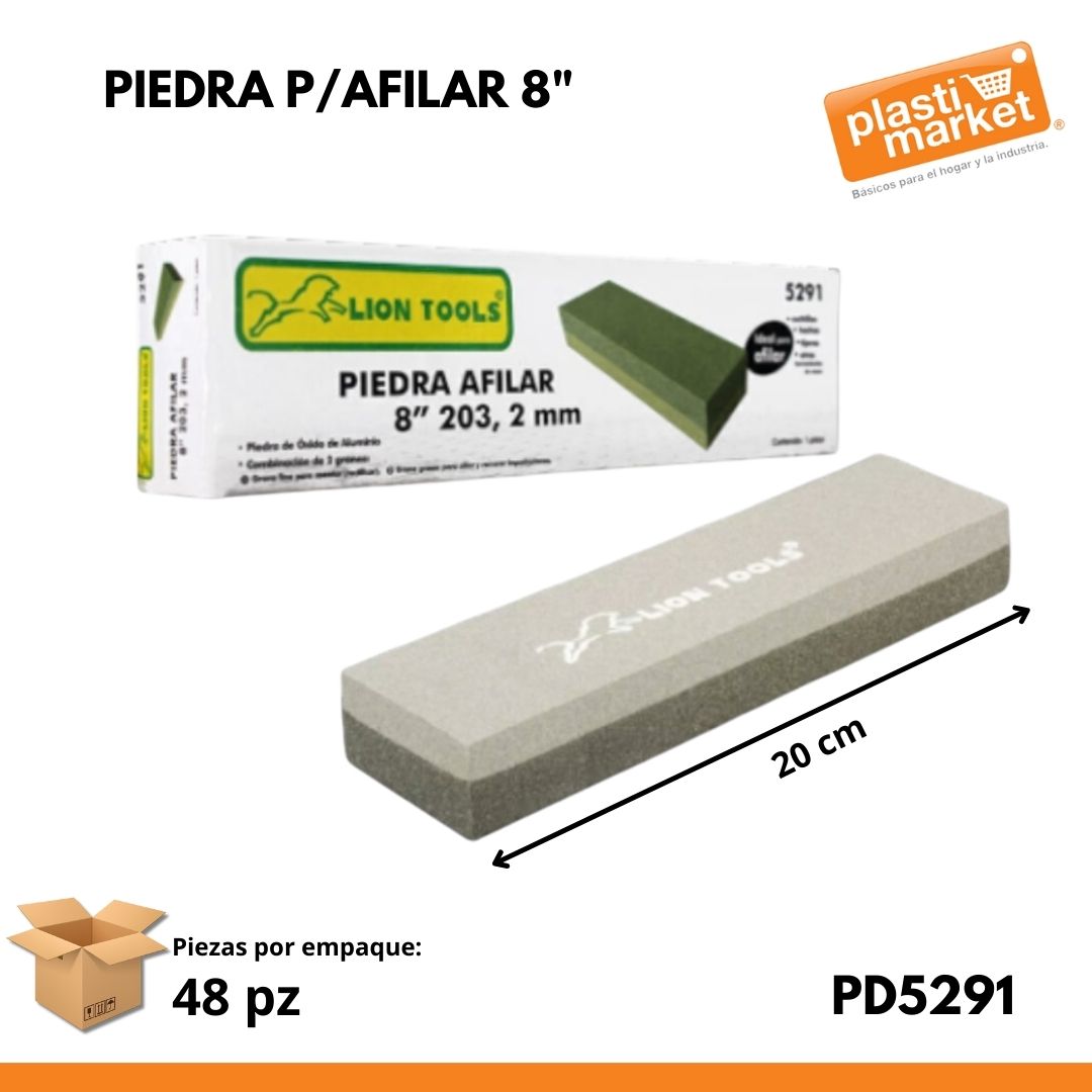 5291 PIEDRA P/AFILAR 8"