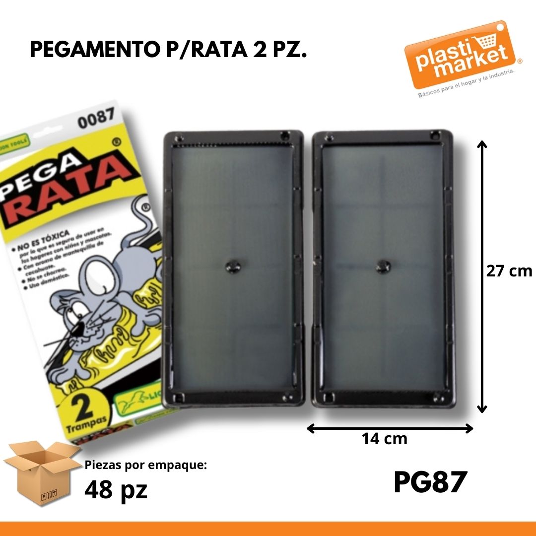 0087 PEGAMENTO P/RATA 2 PZ.