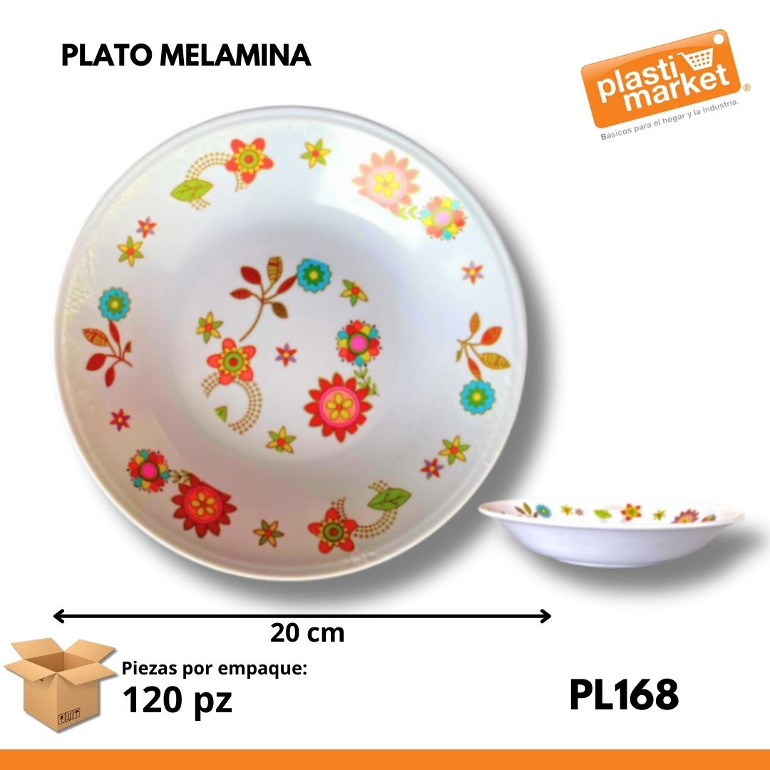 168 PLATO  MELAMINA