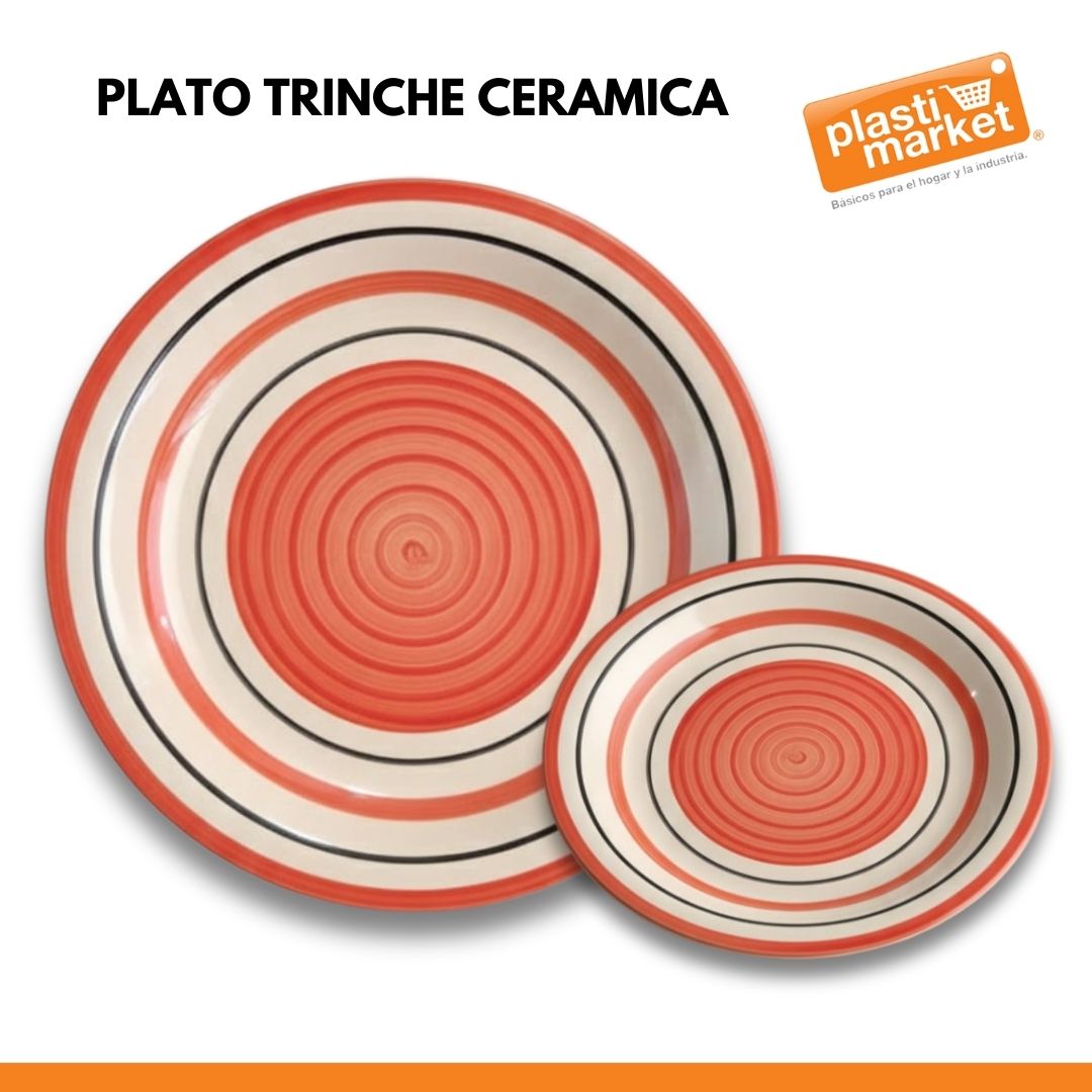 PLATO TRINCHE CERAMICA
