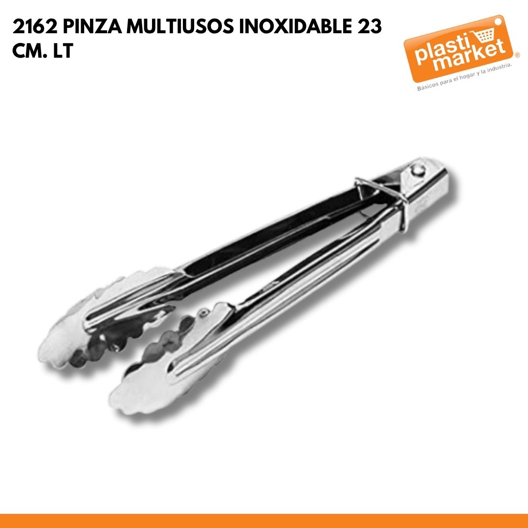 2162 PINZA MULTIUSOS INOXIDABLE 23 CM. LT