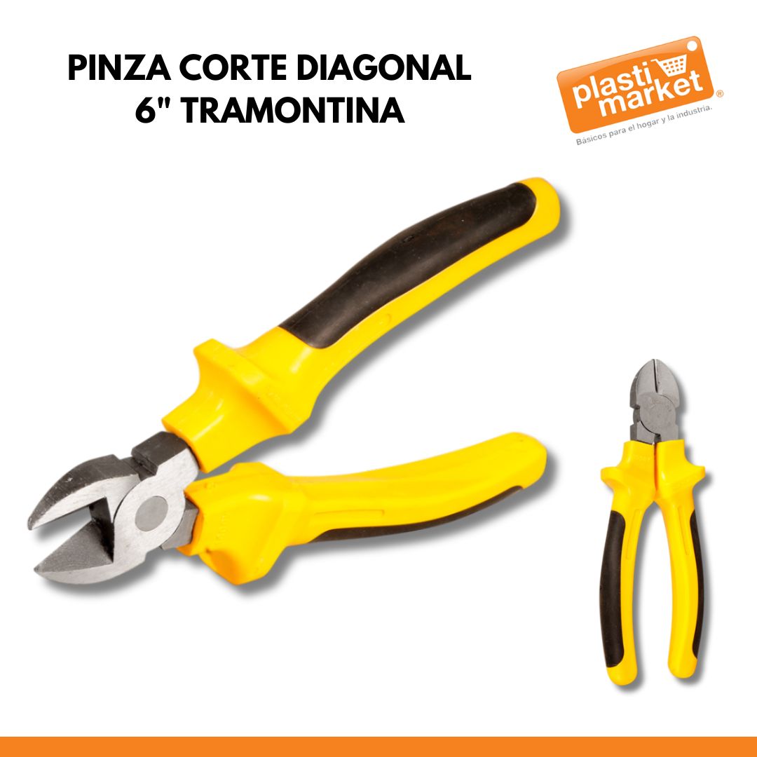 7022 PINZA CORTE DIAGONAL 6" TRAMONTINA