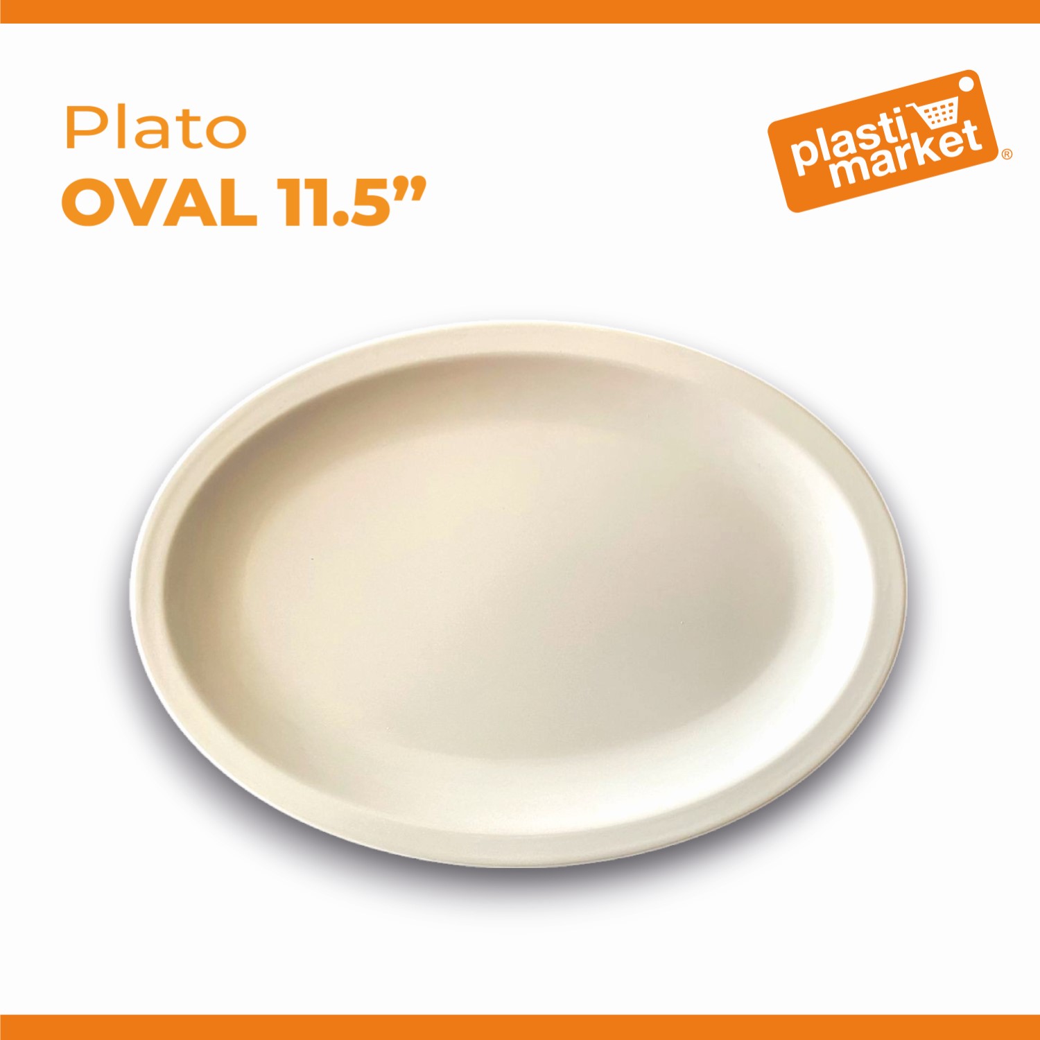 PO11.5 PLATO OVAL 11.5"
